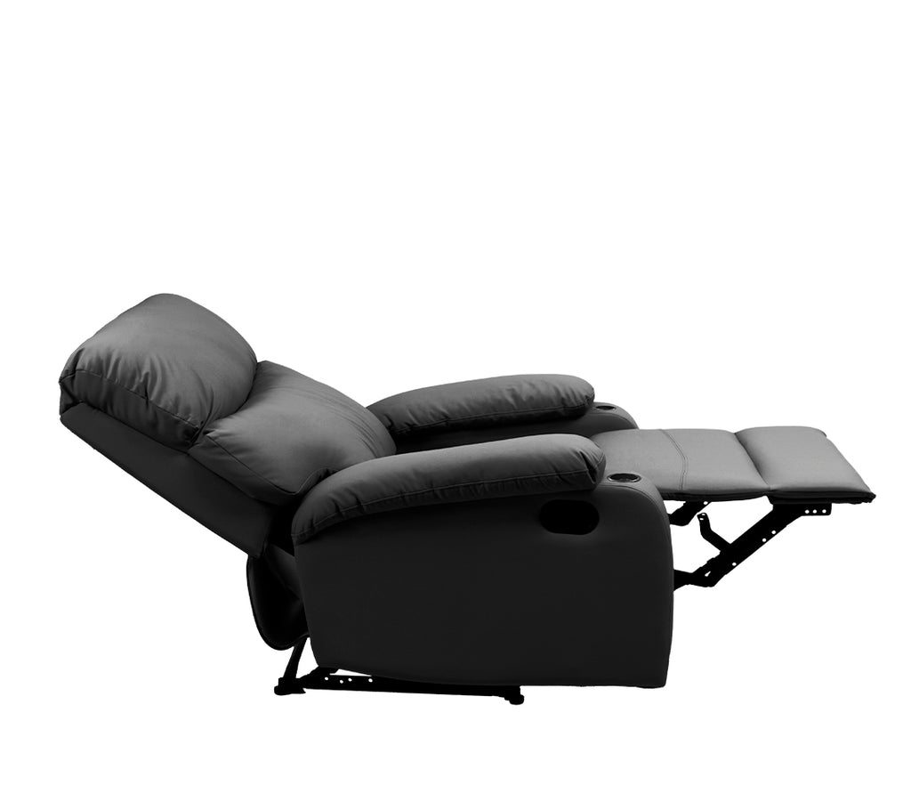 POLTRONA RECLINABLE PORTA VASOS