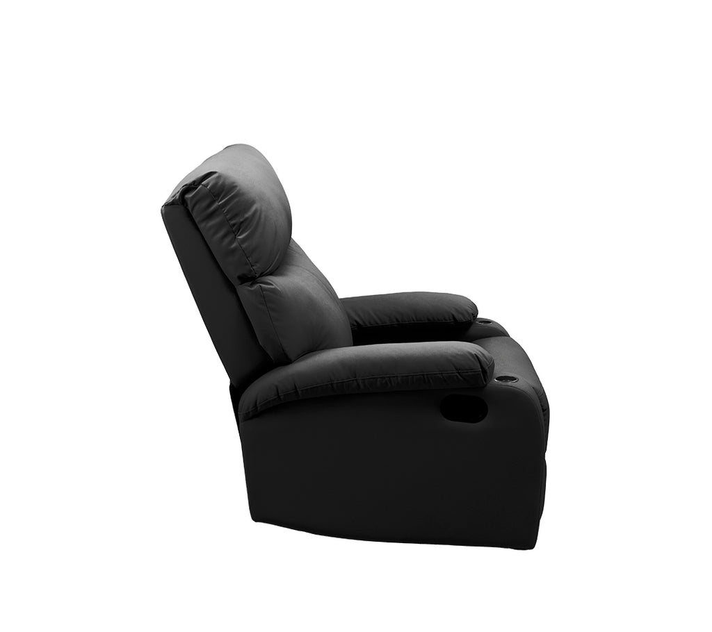 POLTRONA RECLINABLE PORTA VASOS