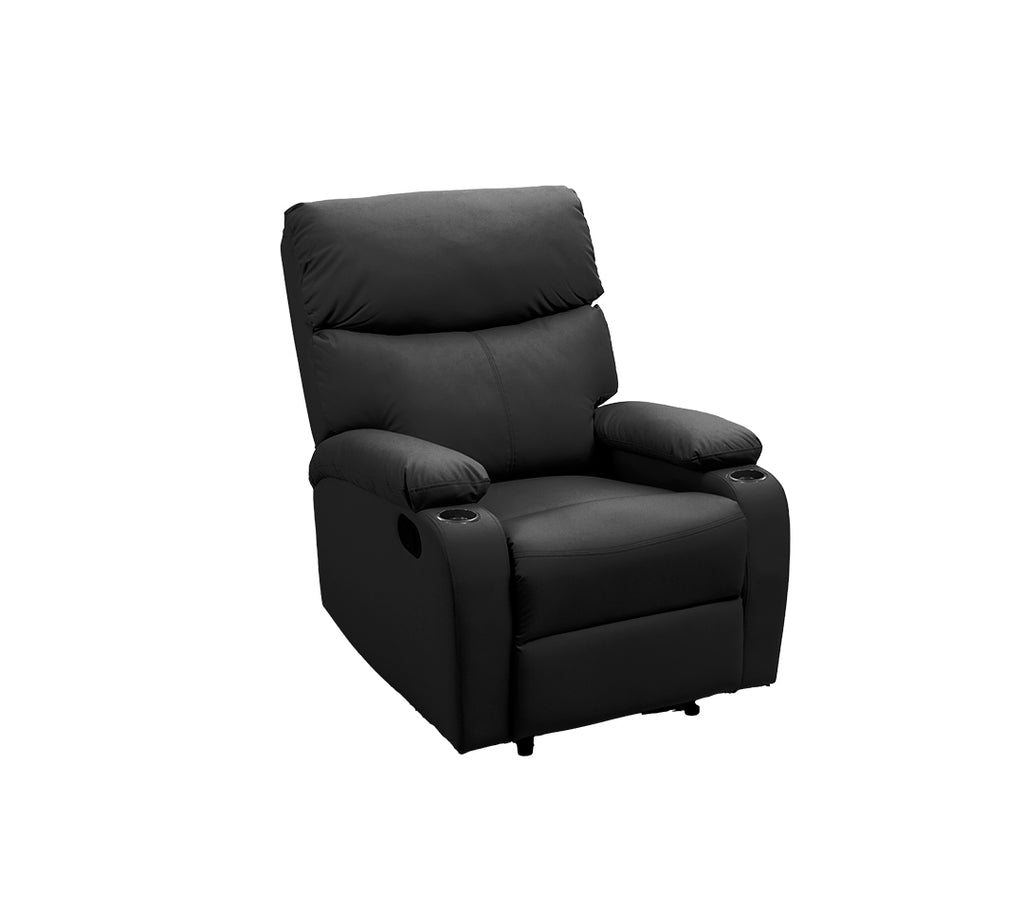 POLTRONA RECLINABLE PORTA VASOS