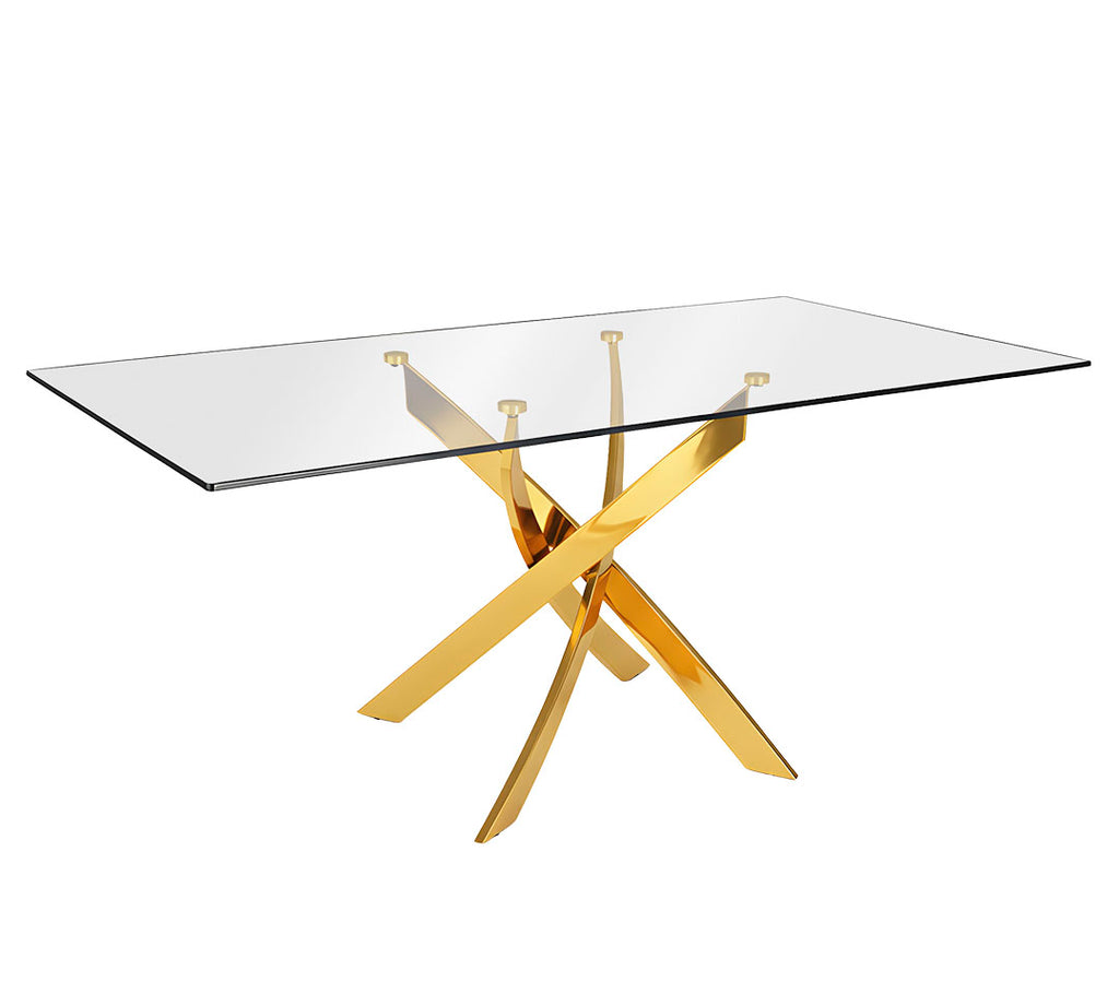 MESA ELEGANCE 8 PUESTOS 180x90x75cm