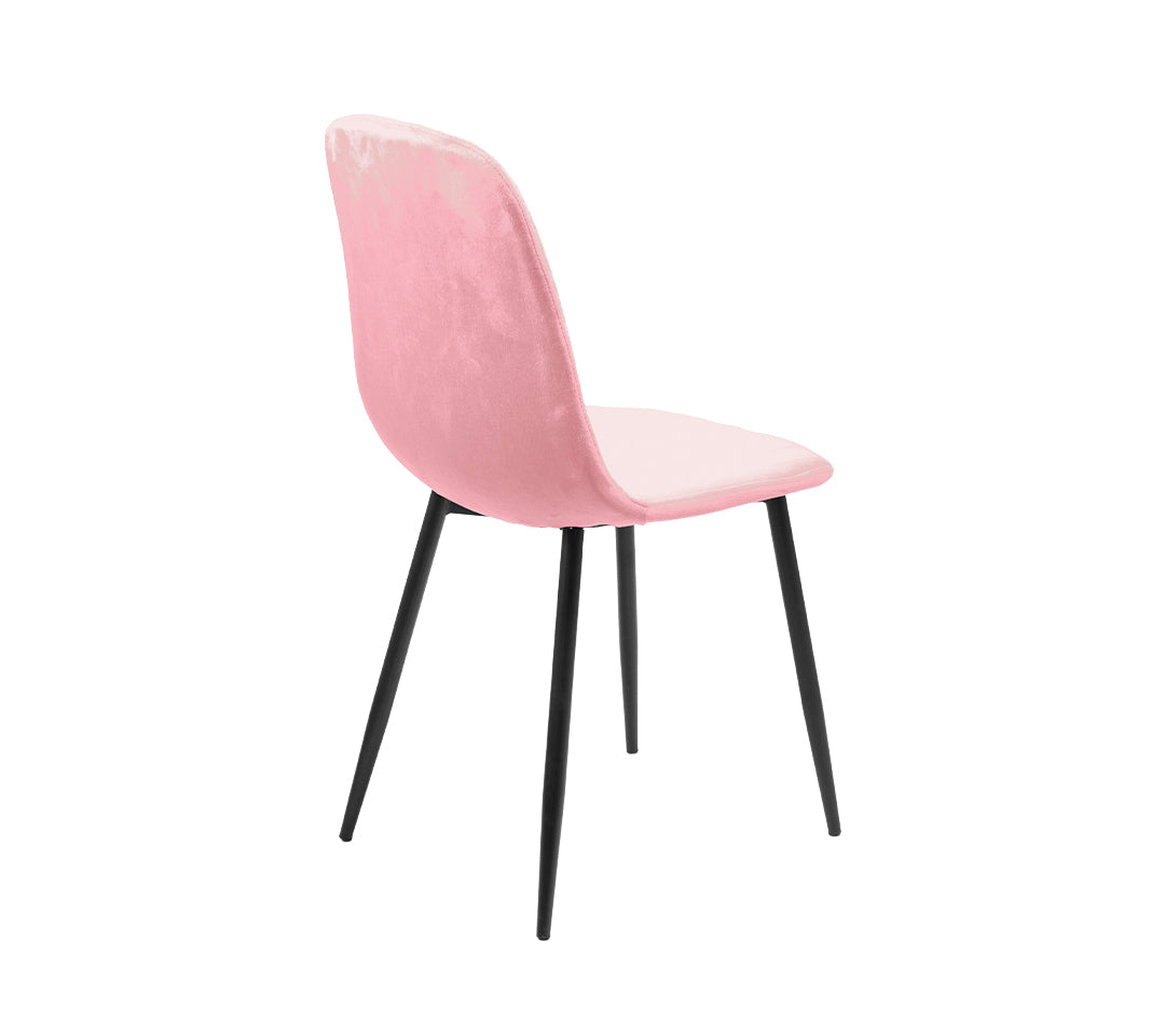 VIVIAN 2F Silla de tela gamuzada