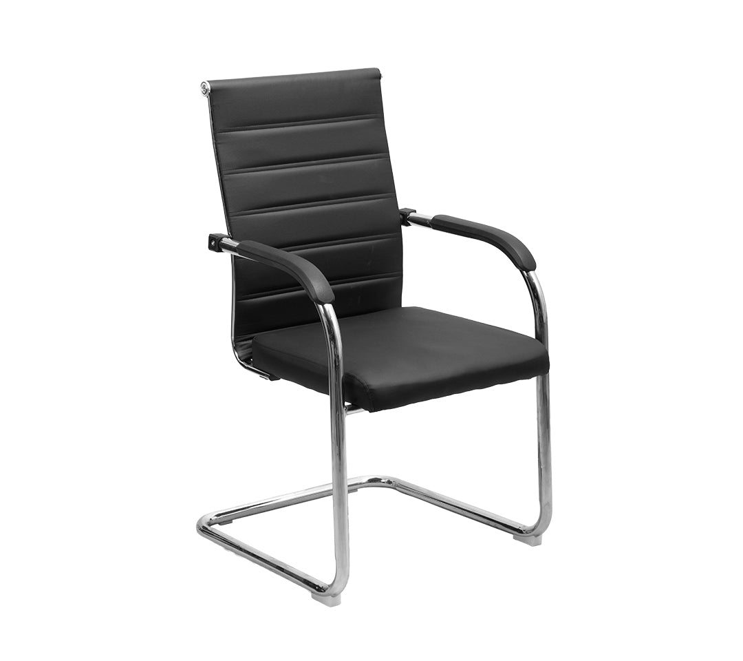 SILLA DE VISITANTE MONTEREAL COLOR NEGRO