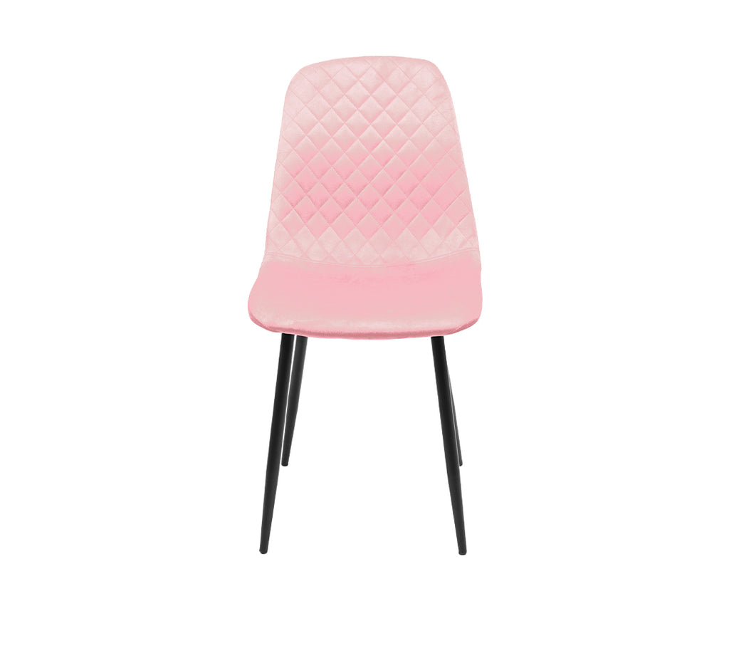 VIVIAN 2F Silla de tela gamuzada