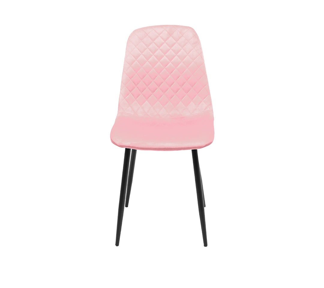 VIVIAN 2F Silla de tela gamuzada
