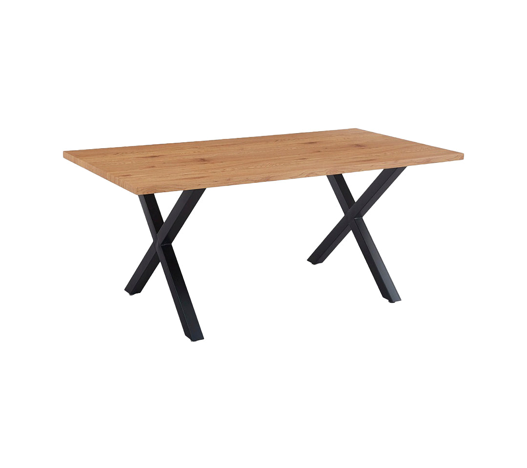 MESA RECTANGULAR X WOOD 140X80