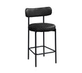 NORDICO Taburete Velved gamuzado