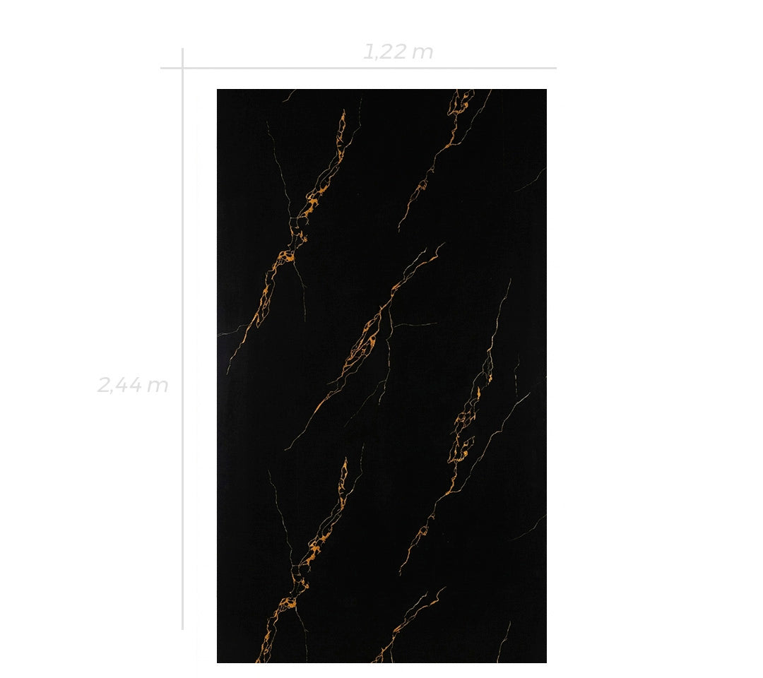 Láminas PVC NEGRO IMPERIAL