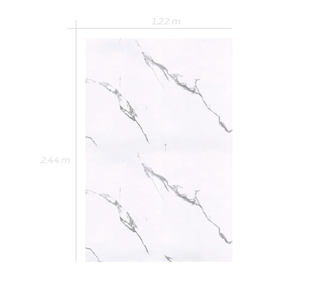 Láminas PVC BLANCO STATUARIO
