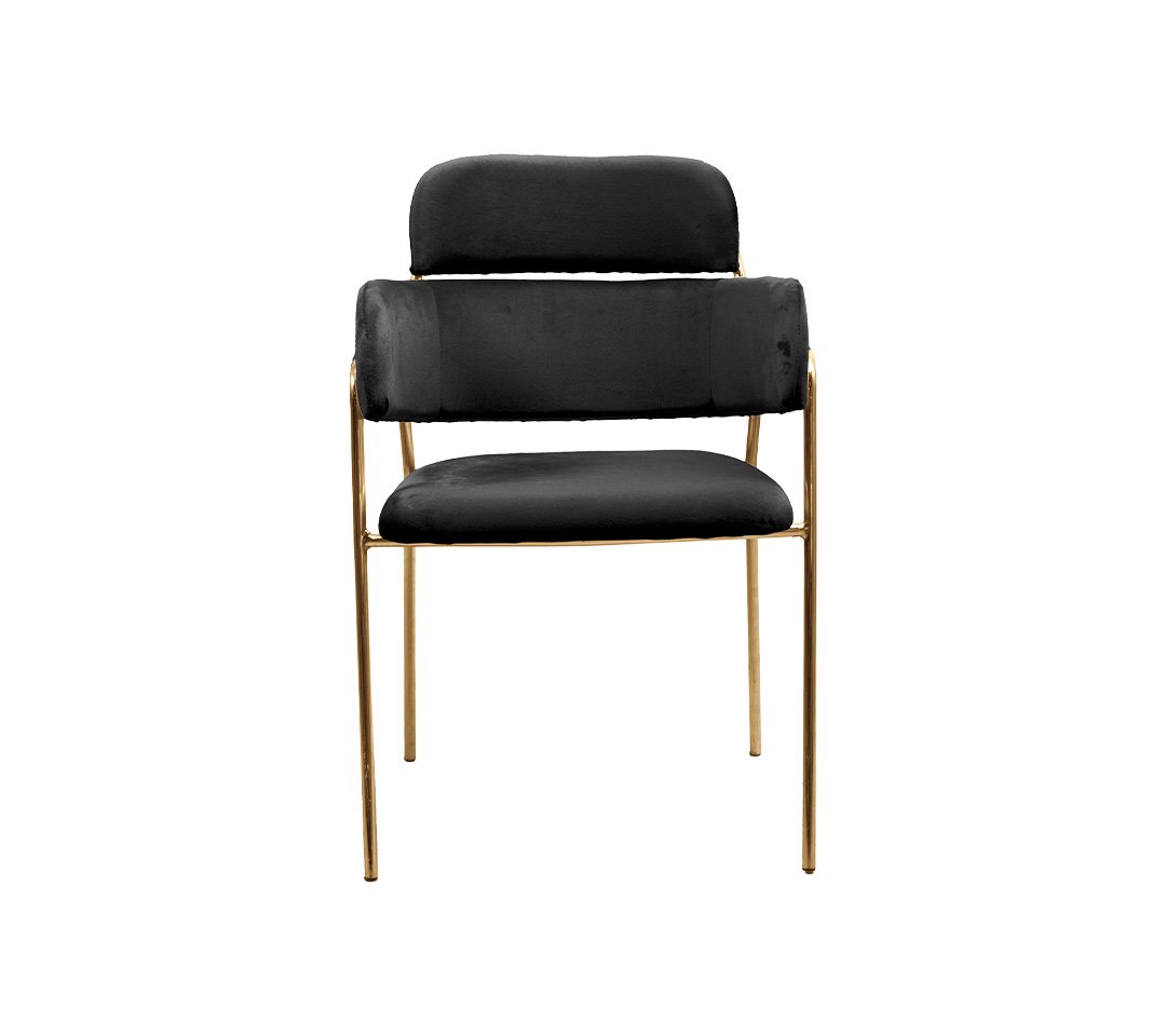 Chanel Silla gamuzada - Patas Gold