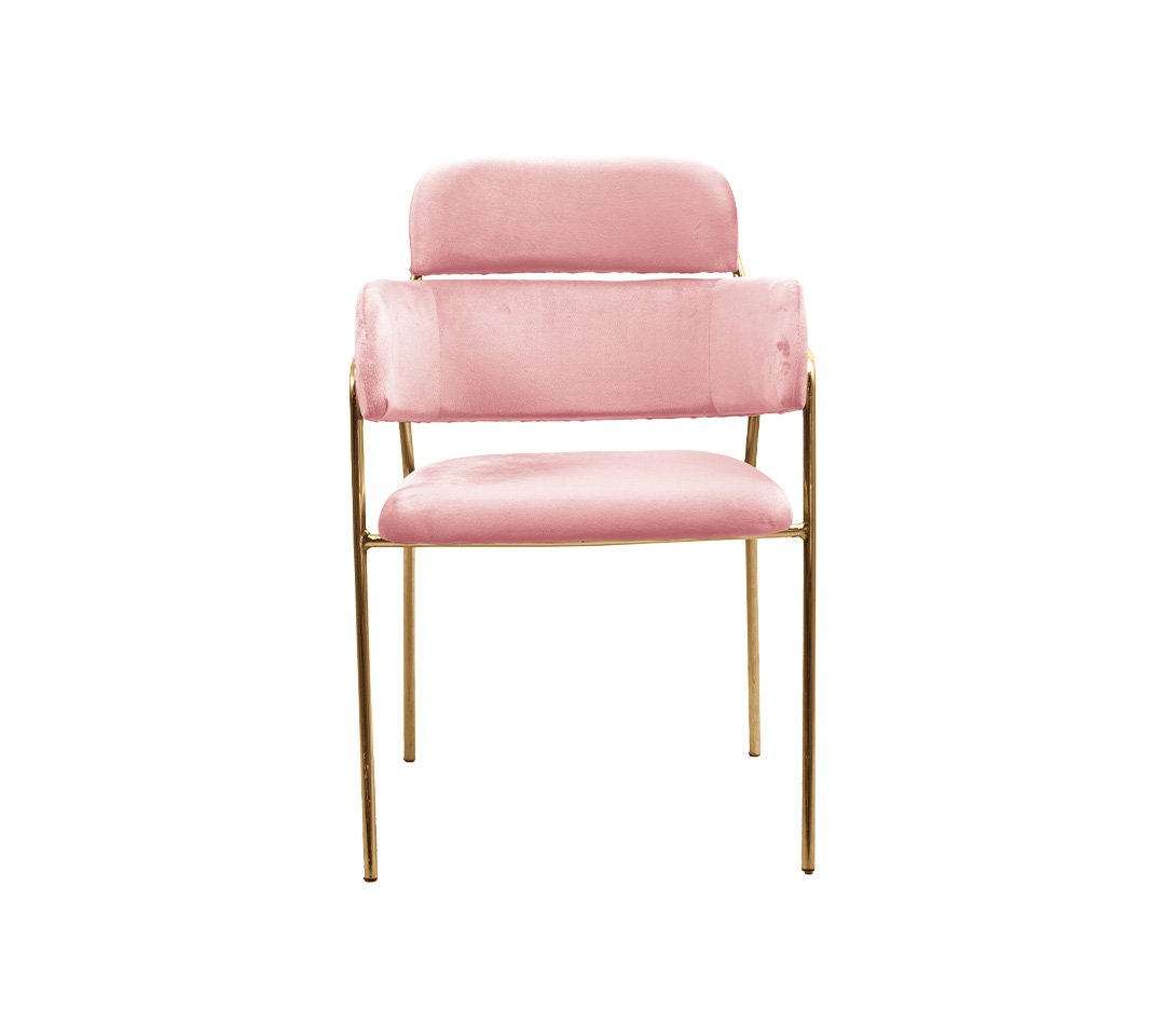 Chanel Silla gamuzada - Patas Gold