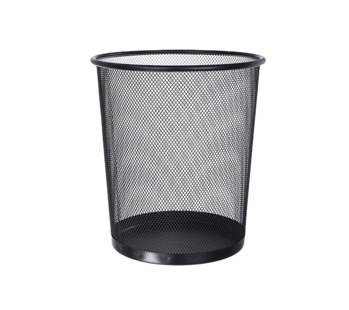 Cilindrica Mesh Papelera metálica mediana