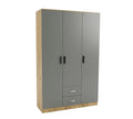 CLOSET PRAGA 3 PUERTAS GRIS – 120 x 45 x 190cm
