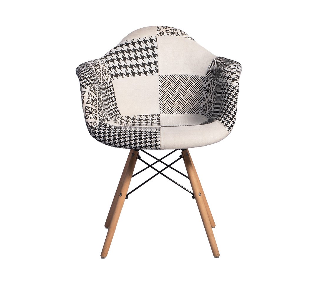 Eames C/B Silla tapizada en tela