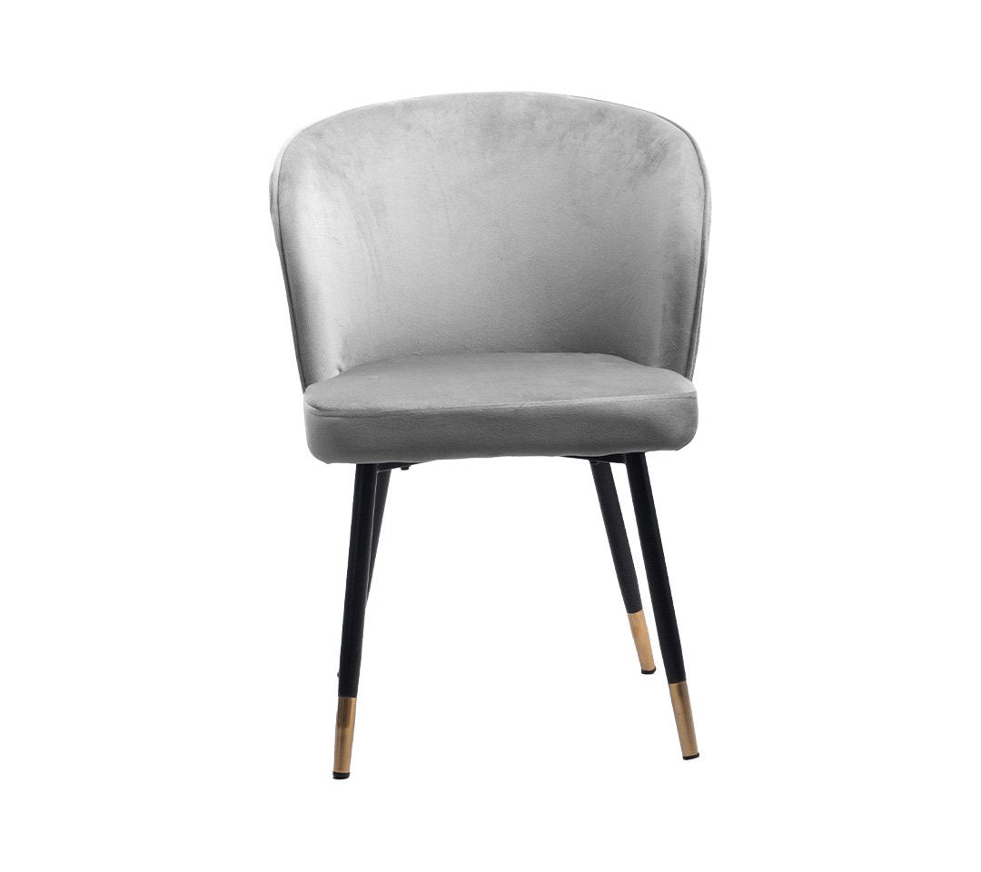 Elegance Silla Velvet de tela gamuzada