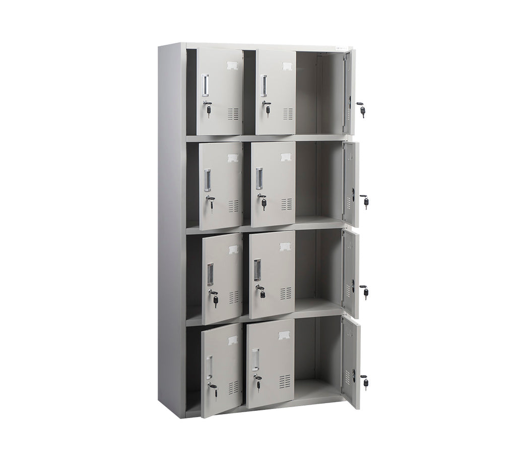 LOCKER METÁLICO 12 PUERTAS