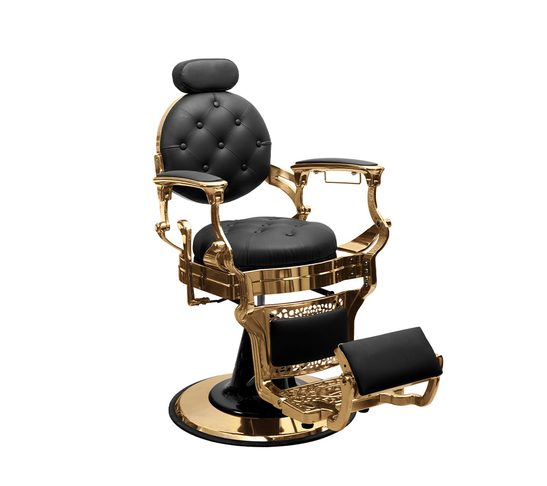 Silla de Barbería Master Pro Gold