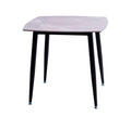 MESA CUADRADA MARMOL CERÁMICA GRIS 80X80cm