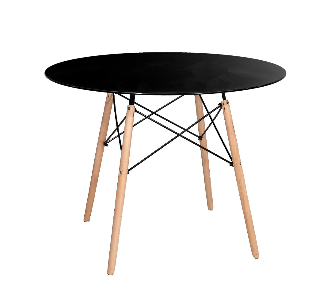 MESA EAMES REDONDA 100x75CM