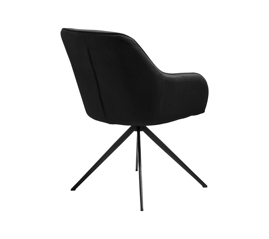 Margot Sillon de tela gamuzada