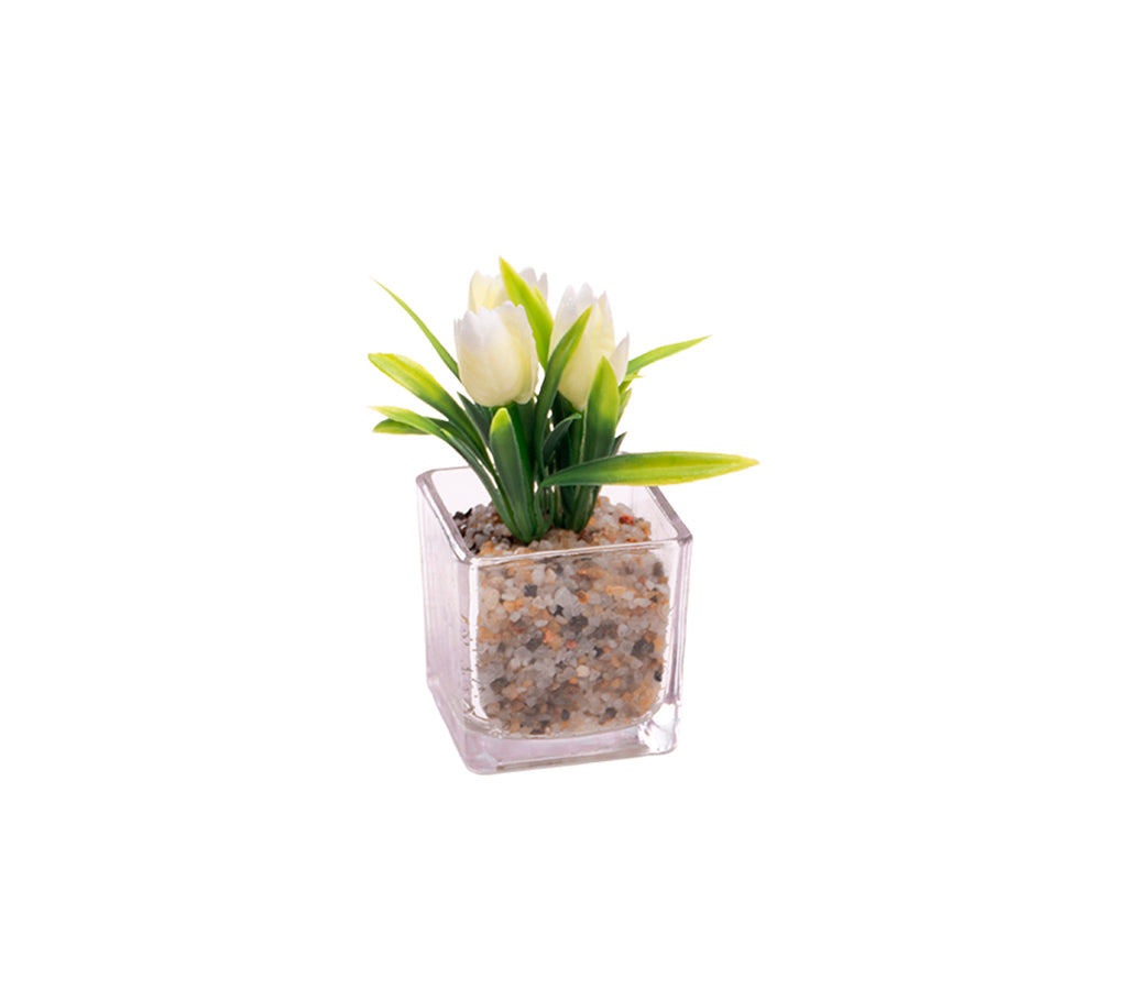 Flor Artificial Glass (Caja de 12 unidades) 10x5cm