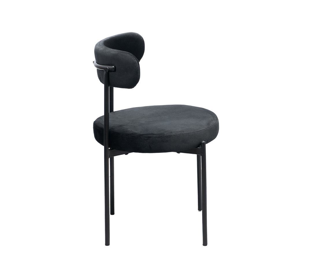 SILLA NÓRDICA GAMUZADA