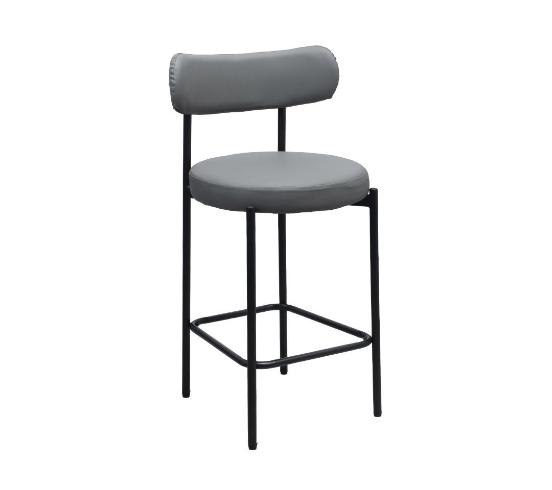 Nordico Taburete con diseño en Bipiel