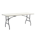MESA PLEGABLE RECTANGULAR 180x73x73cm