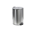 PAPELERA BILHOME CILINDRICA ACERO INOXIDABLE 12L