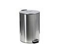 PAPELERA BILHOME CILINDRICA ACERO INOXIDABLE 20L