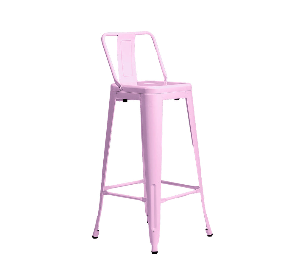 BANQUETA TOLIX CON ESPALDAR 75cm