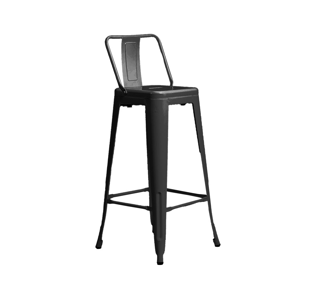 BANQUETA TOLIX CON ESPALDAR 75cm