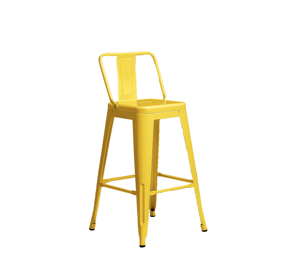 BANQUETA TOLIX CON ESPALDAR 66cm