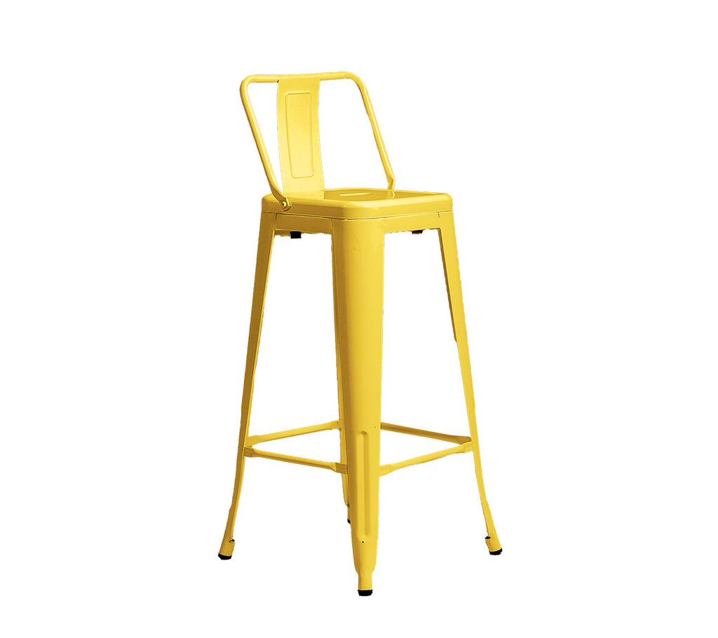 BANQUETA TOLIX CON ESPALDAR 75cm