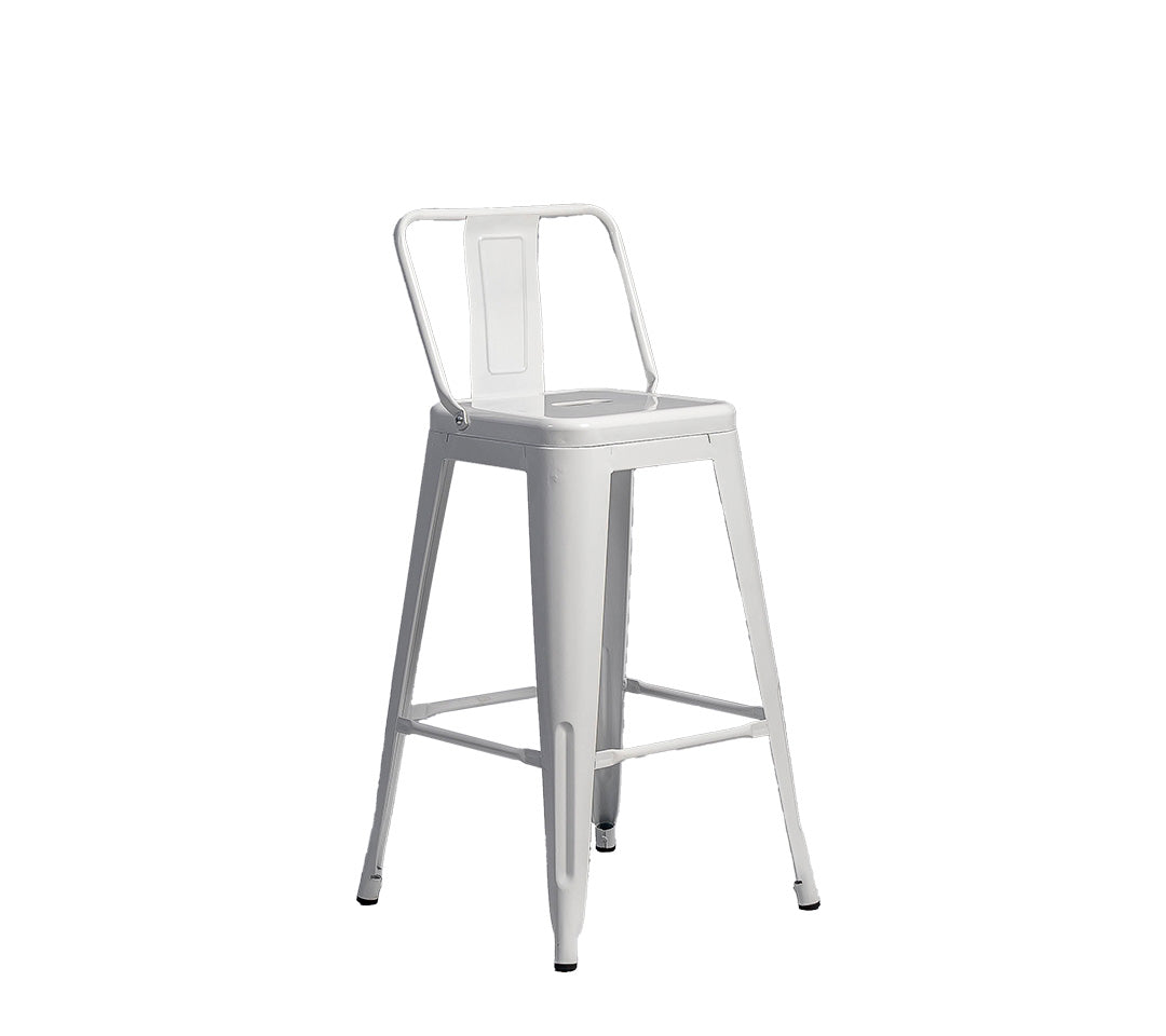 BANQUETA TOLIX CON ESPALDAR 66cm