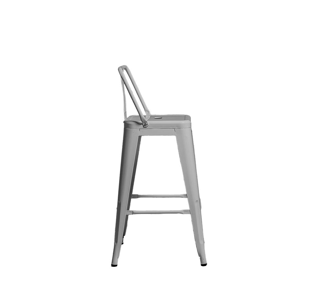 BANQUETA TOLIX CON ESPALDAR 66cm