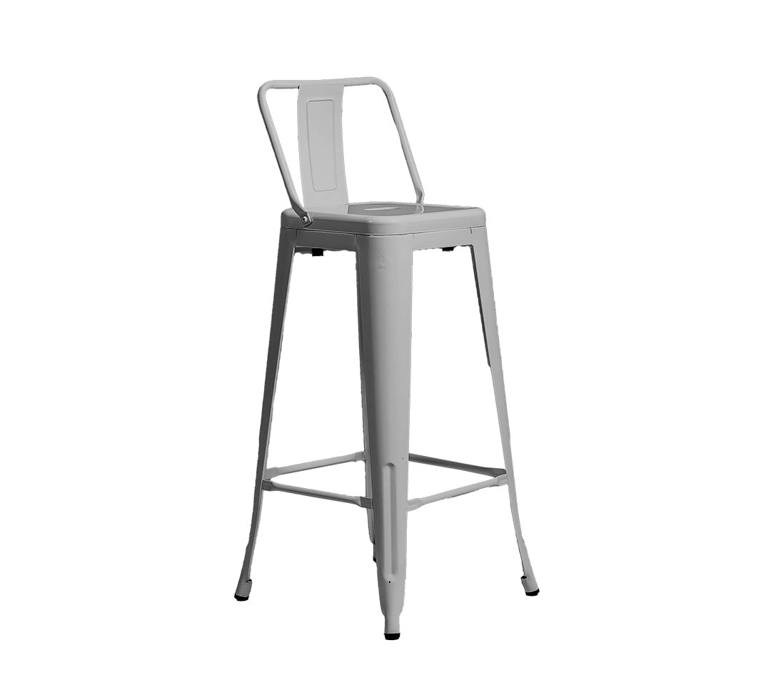 BANQUETA TOLIX CON ESPALDAR 75cm