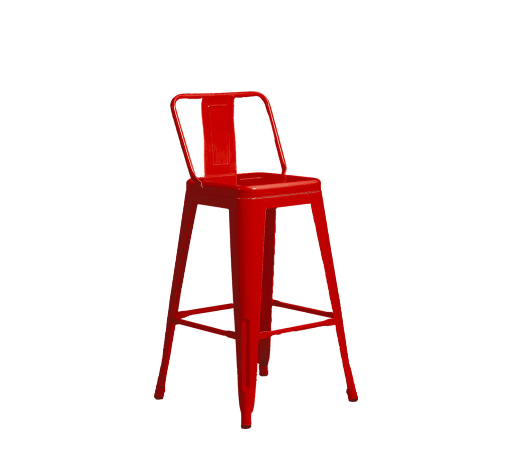 BANQUETA TOLIX CON ESPALDAR 66cm