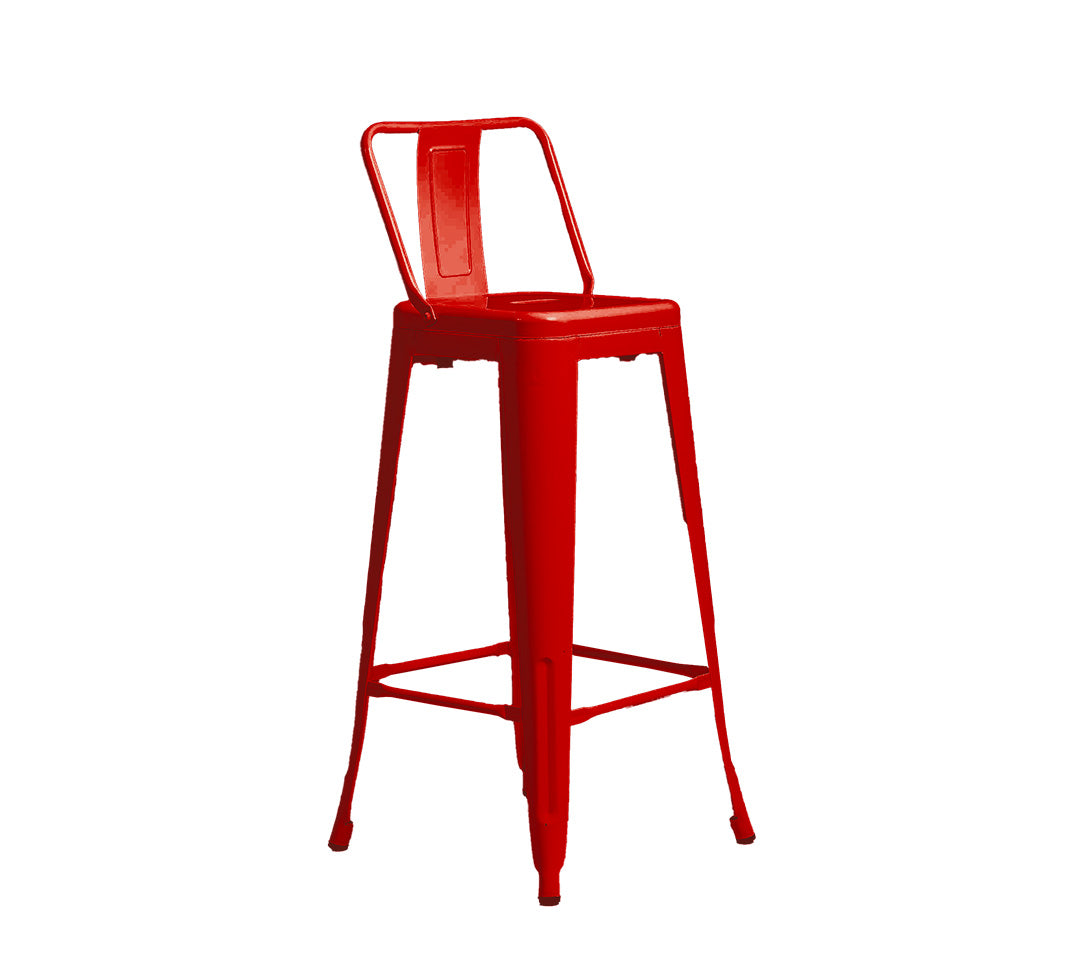 BANQUETA TOLIX CON ESPALDAR 75cm