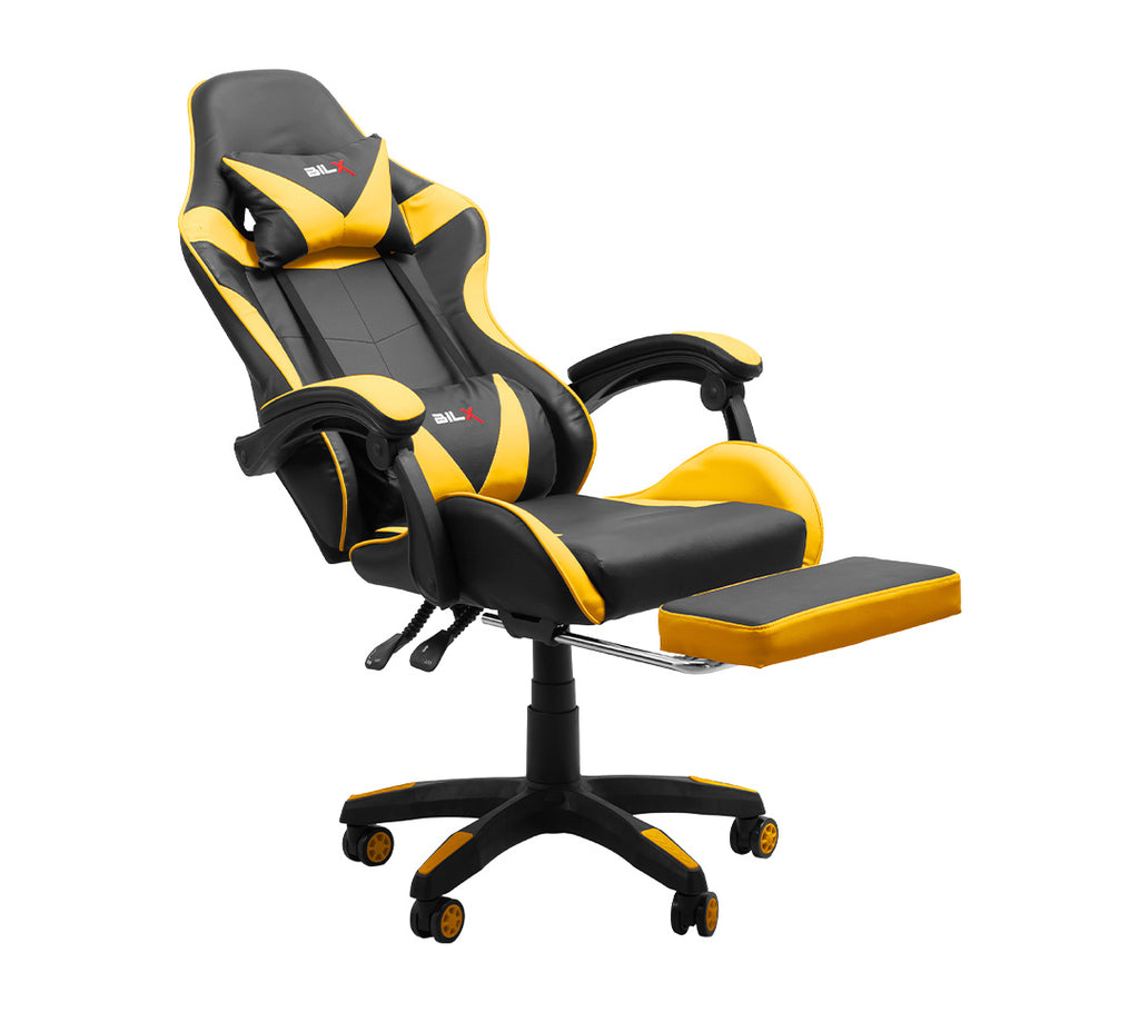 SILLA GAMER RACING X AMARILLA