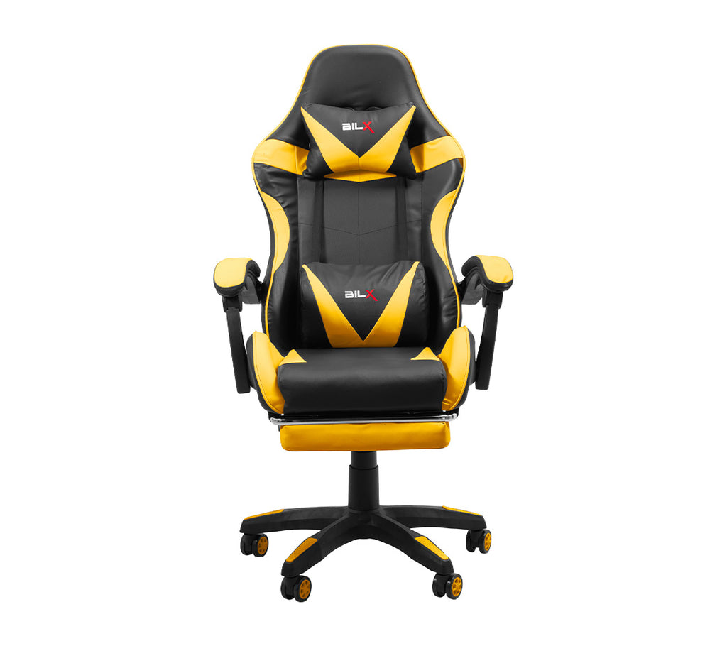 SILLA GAMER RACING X AMARILLA