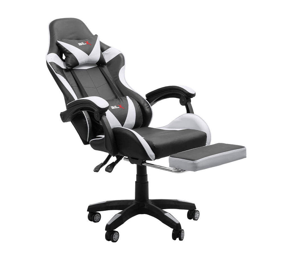 SILLA GAMER RACING X BLANCA