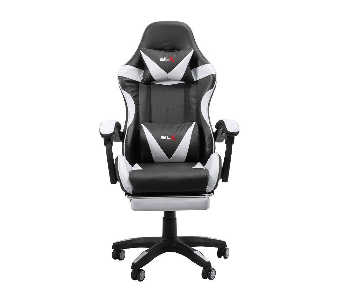 SILLA GAMER RACING X BLANCA