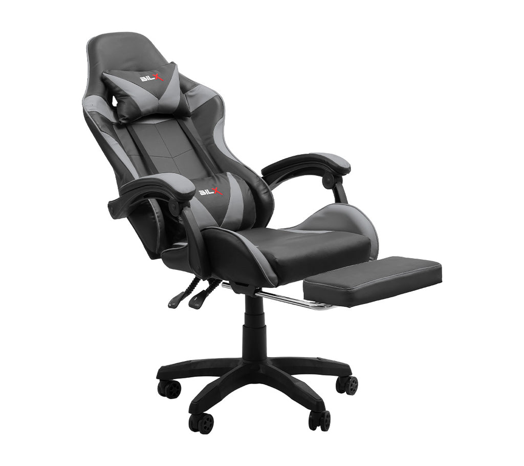 SILLA GAMER RACING X GRIS