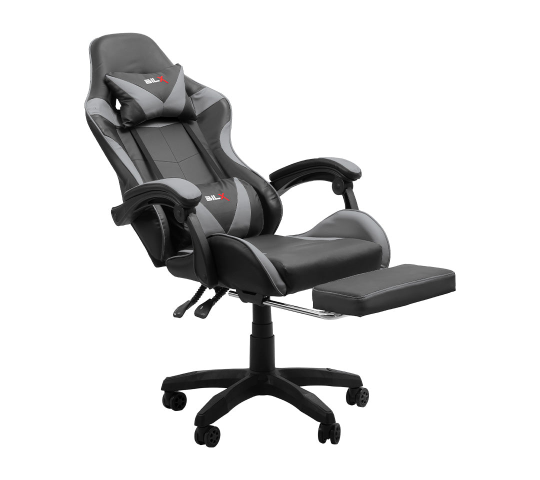 SILLA GAMER RACING X GRIS