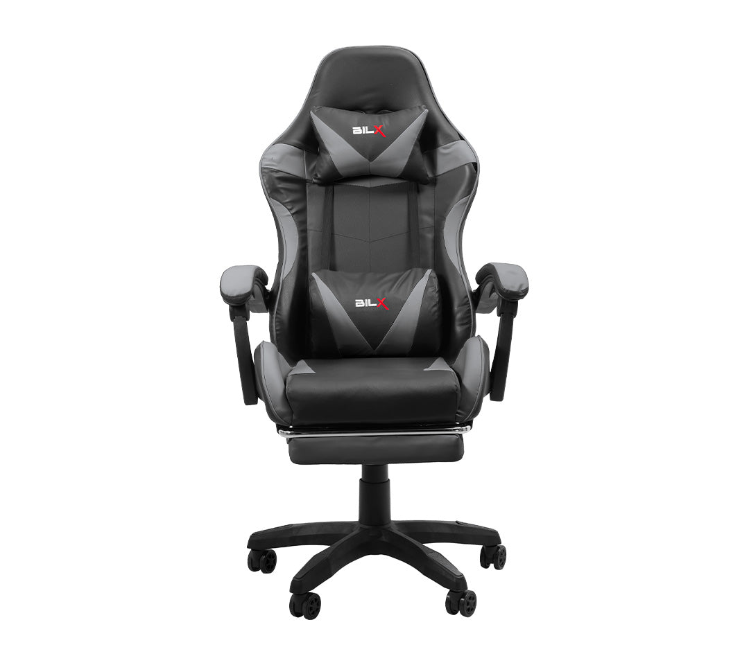 SILLA GAMER RACING X GRIS