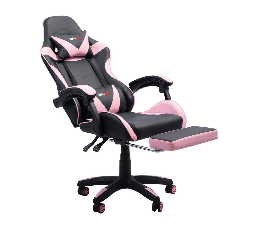 SILLA GAMER RACING X ROSADA