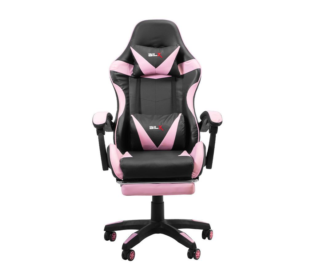 SILLA GAMER RACING X ROSADA