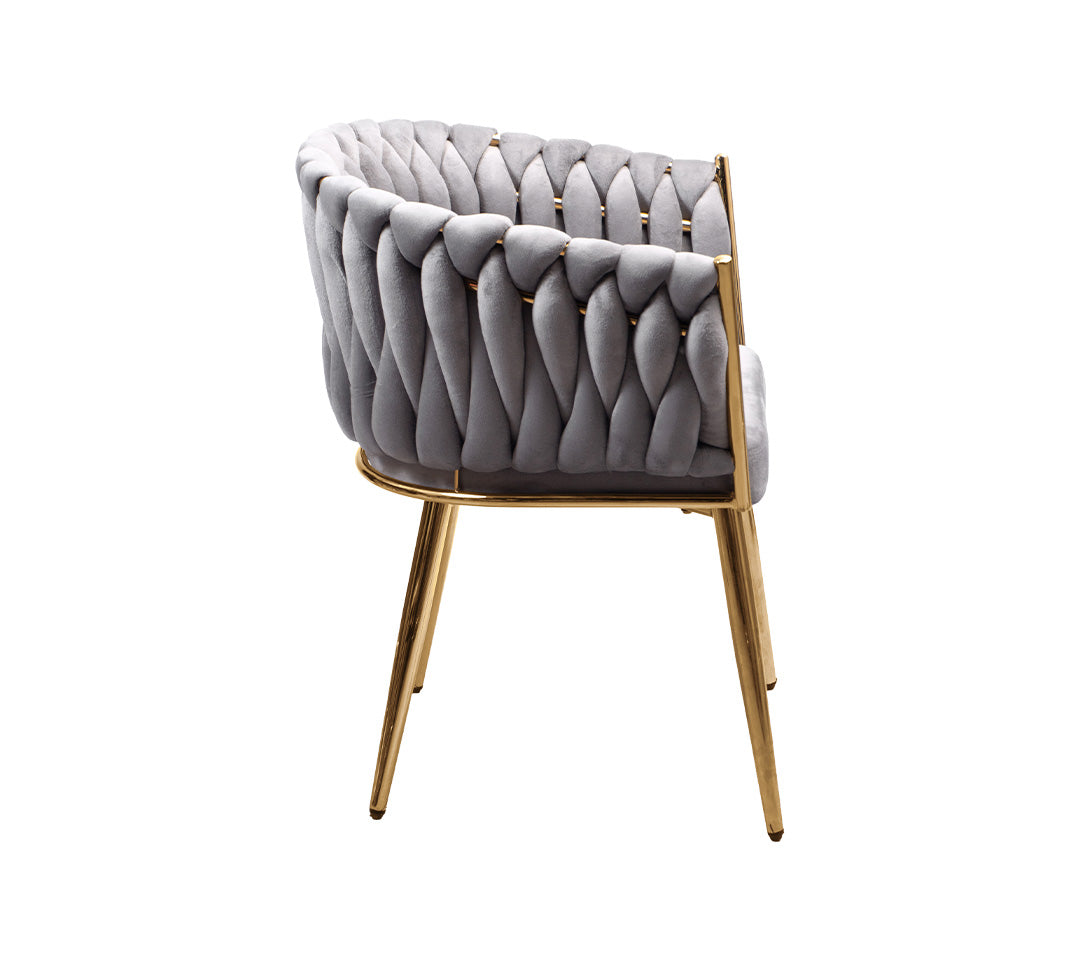 Silla Larissa Gold