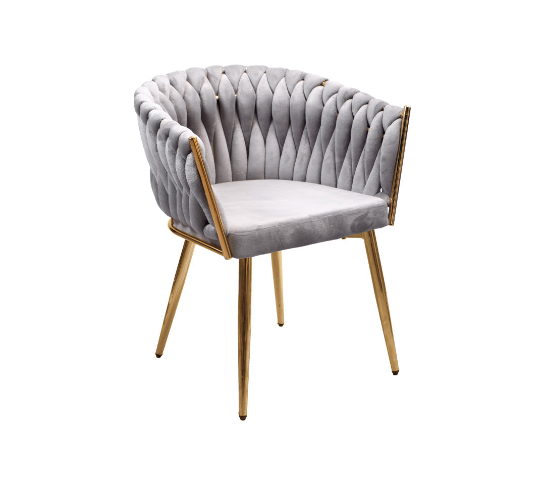 Silla Larissa Gold
