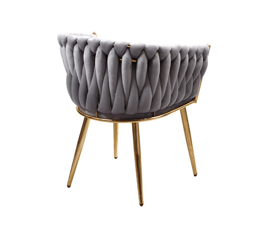 Silla Larissa Gold